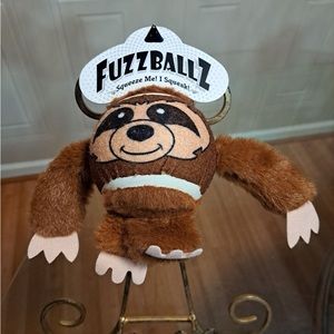 - Brand Fuzzballz Oversized monkey ball “ Squeeze Me I Squeak “